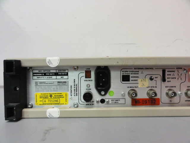 Philips PM6654C Programmable High Resolution Timer/Counter - Parts or Repair