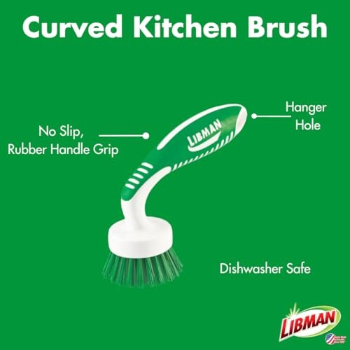 Kitchen Brush | Case of 6 Curved