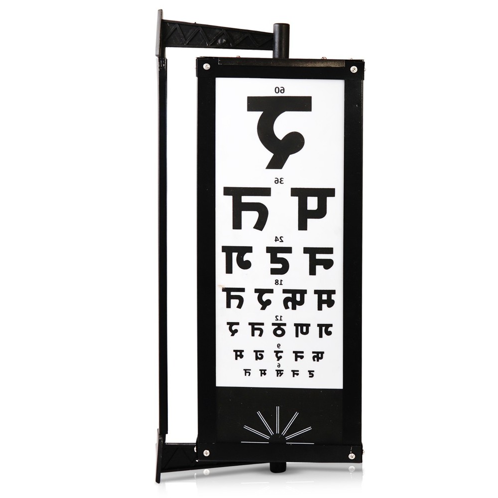 Care Vision Distance Vision Drum – Manual Operation, Eye Testing Chart