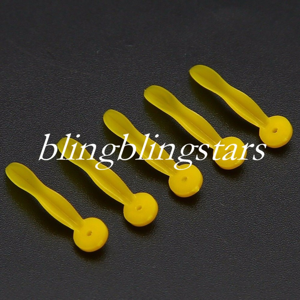 100 Pcs Denture Wedges Material Supply Dental Disposable Teeth Plastic Medium