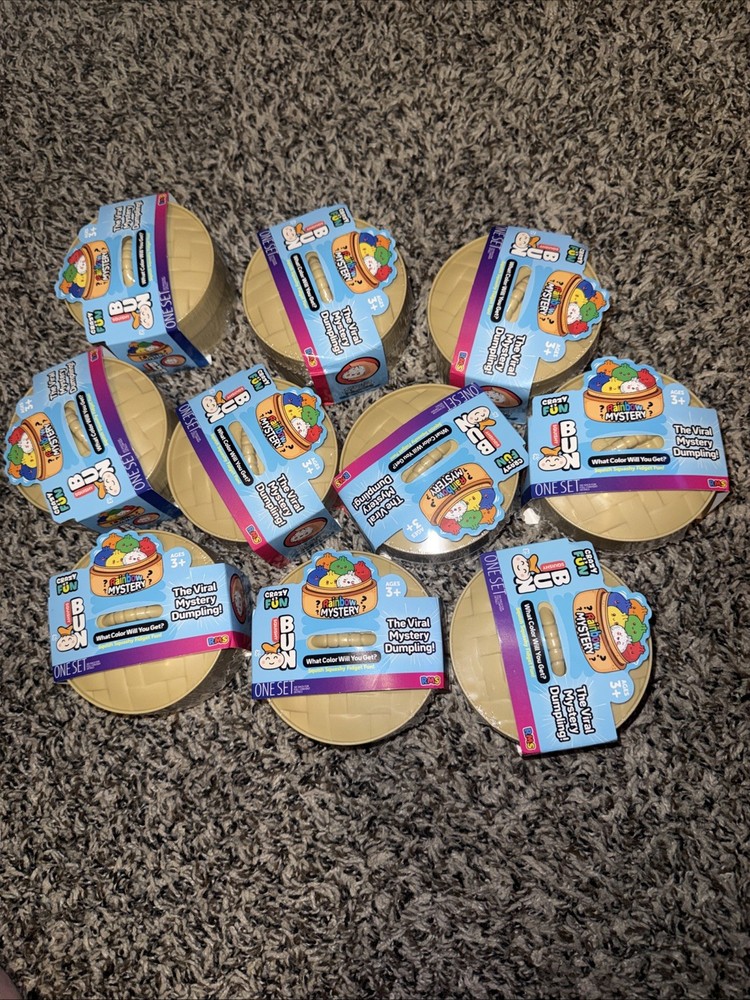 Crazy Fun Squishy Bun Viral Rainbow Mystery Dumpling