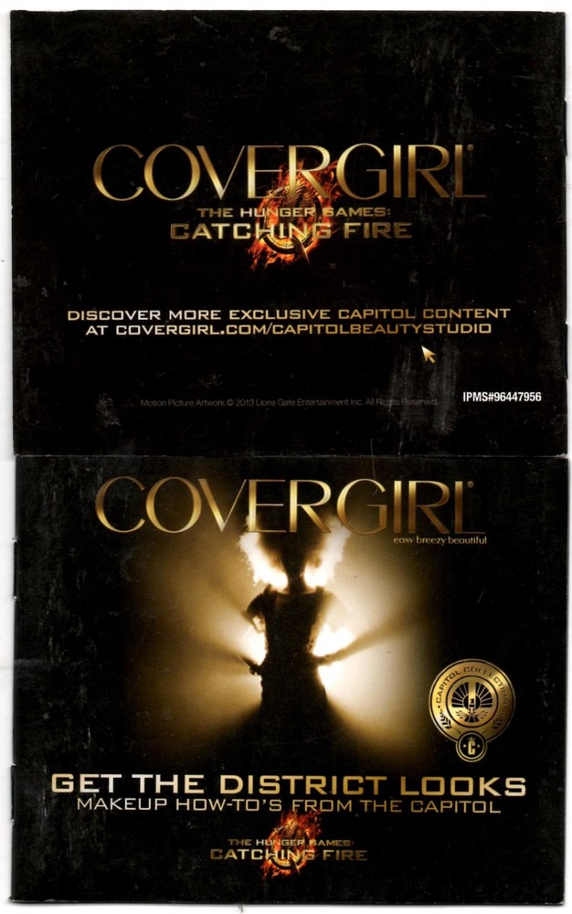 Hunger Games 2013 Covergirl Catching Fire Make-Up Tutorial