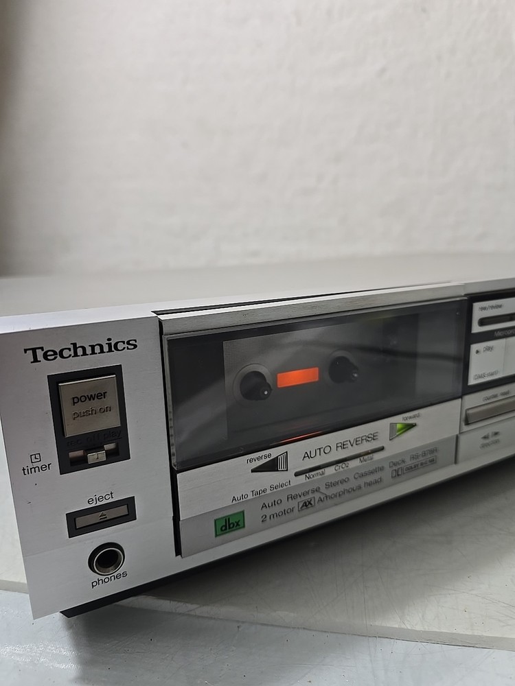Technics RS-B78R Stereo Auto Reverse Cassette Deck RARE - Read Description