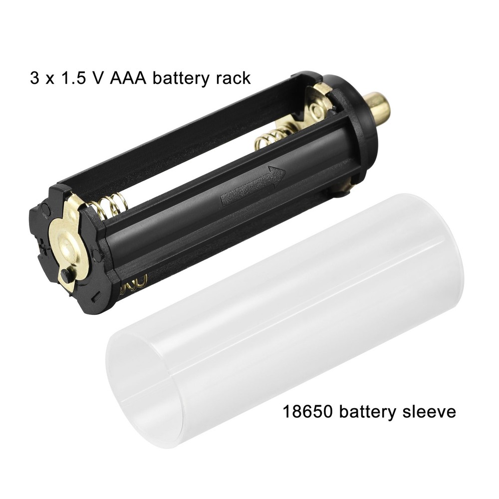 AAA Battery 3x1.5V Storage Adapter Case,18650 Battery Holder Converter