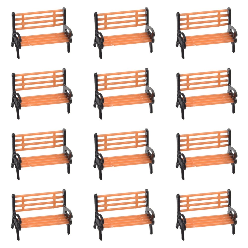 Model Train Model High Quality Model Park Bench Park Layout Brand New