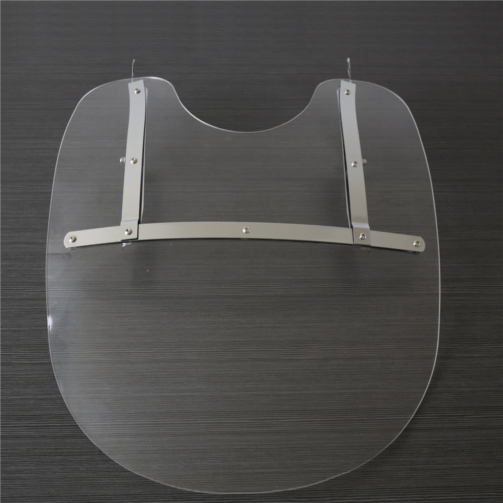Clear Windshield Windscreen For Harley Heritage Softail Classic FLSTC 2000-2017