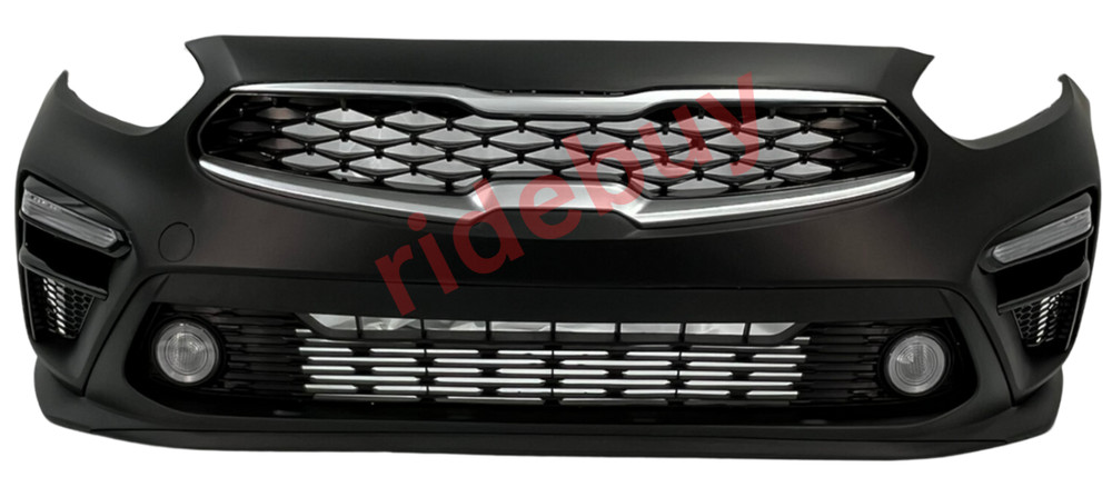 For 2019 - 2021 Kia Forte Complete Front Bumper Assembl with foglight K1014104-B