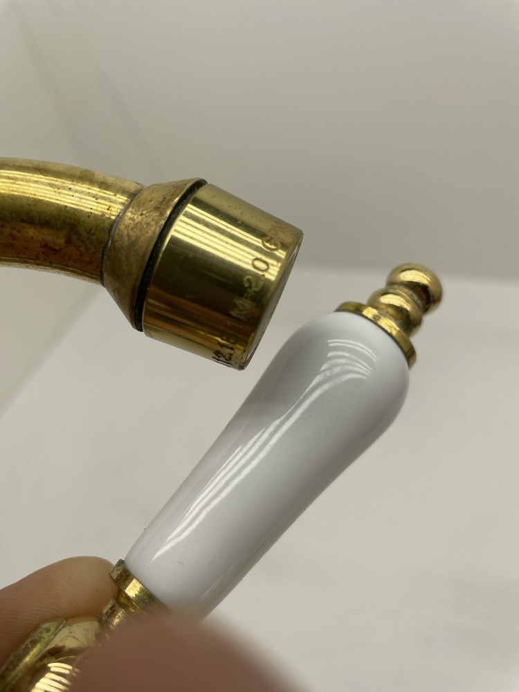 Vintage 2 Handle Brass Faucet