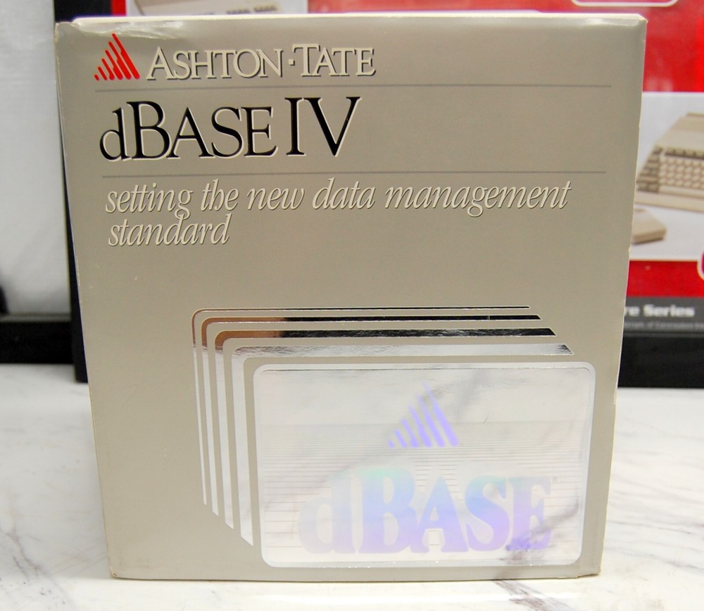 Ashton Tate dBase IV Software and Manuals  - ships worldwide!