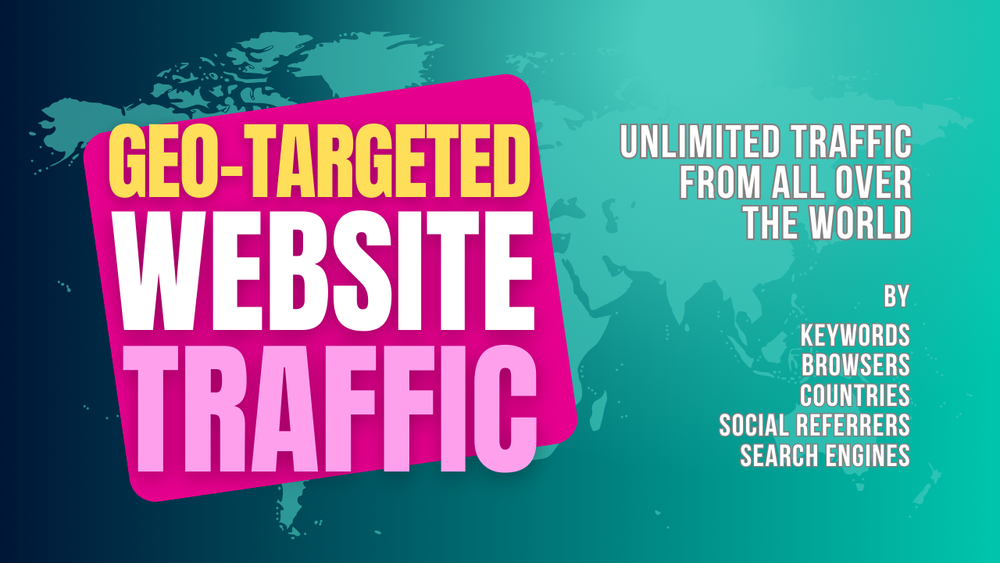 10000+ views - organic targeted website traffic