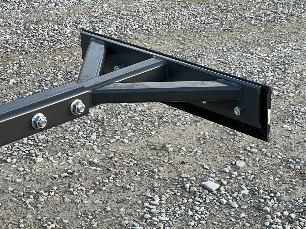 Berlon 96" Telescopic Material Pusher Scraper Attachment Fits Skid Steer QA