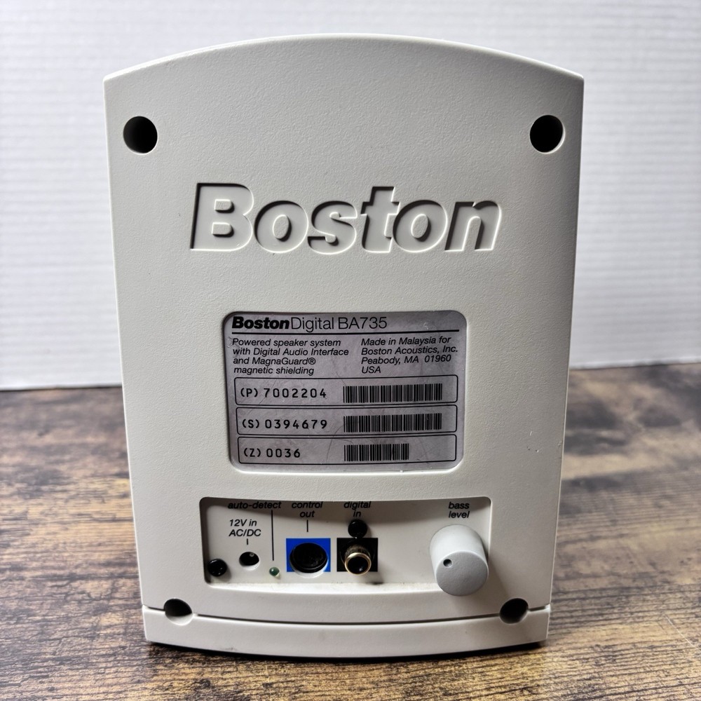 BOSTON ACOUSTICS BA-735 SATELLITE PC/COMPUTER SPEAKER Subwoofer Only *Working