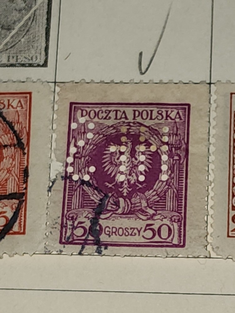 Foreign Poland 50 Gr Stamp Used - #H517