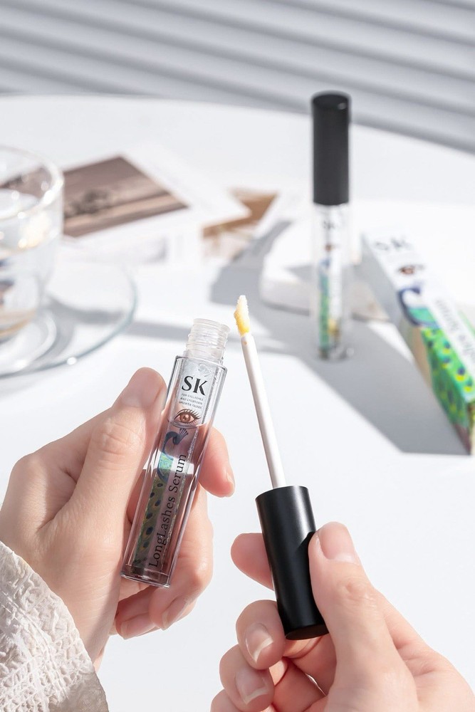 SK Long Lashes Serum សេរ៉ូមបណ្តុះរោមភ្នែក រោមចិញ្ចើម អោយវែង ( 1B / 5ml )
