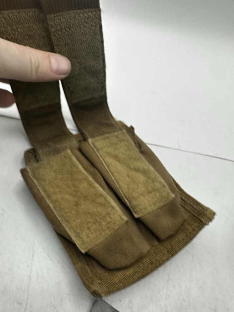 SPEC OPS Double Pistol magazine pouch Tool Flashlight Coyote Brown