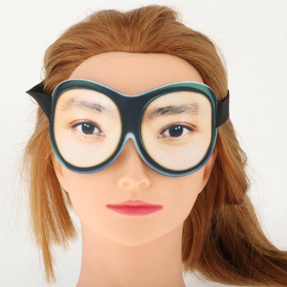 Funny Eyeshade Sleep Eyes Mask with Adjustable Head Strap Accessories Durable A+