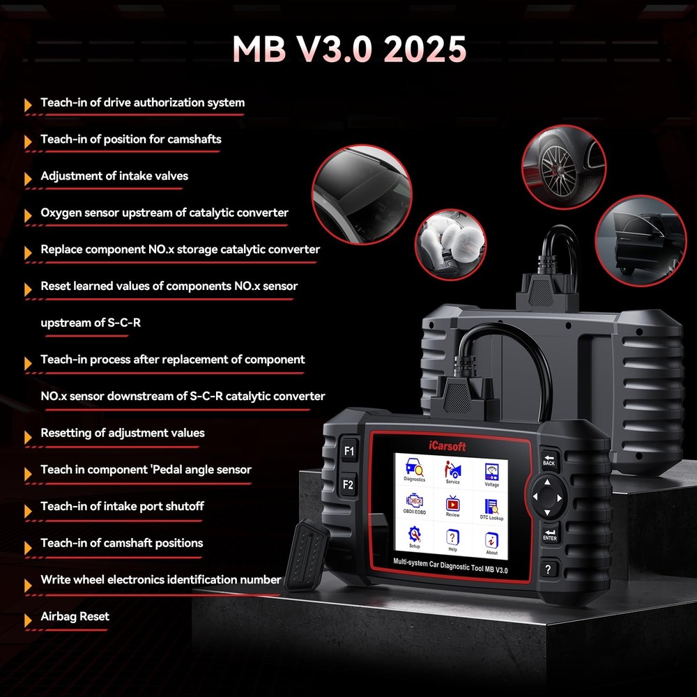 iCarsoft MB V3.0 for Mercedes-benz/Smart/Sprinter
