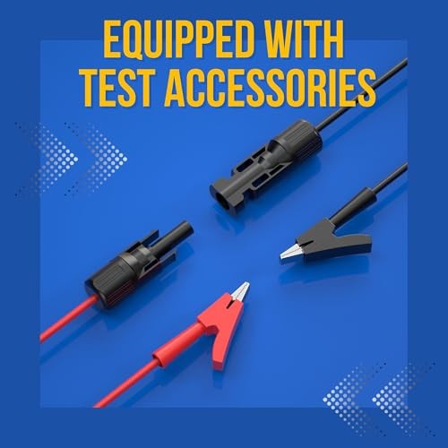 EY1800W Solar Panel Tester Multimeter, DC/AC Solar Panel Watt Meter,