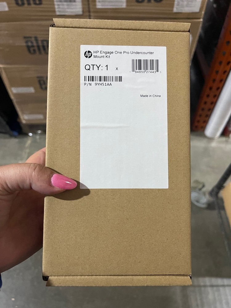 New HP 9YH51AA Engage One Undercounter Mount