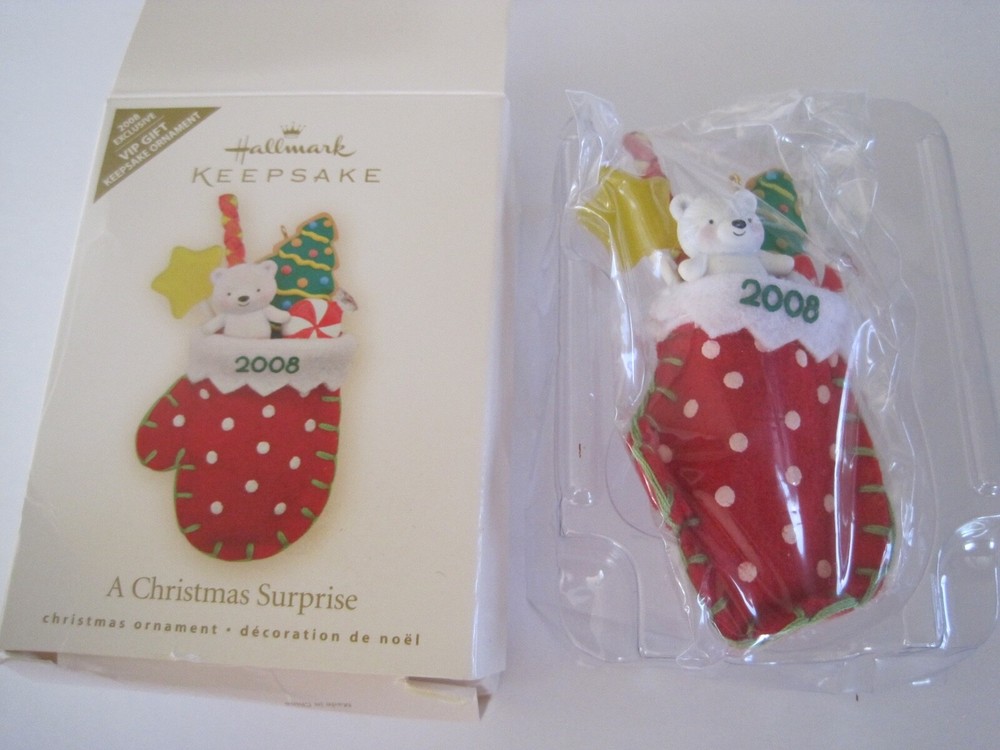 Hallmark Keepsake Ornament A Christmas Surprise 2008