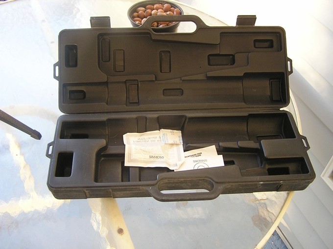 Simmons 20-60mm spotting scope with coated optics