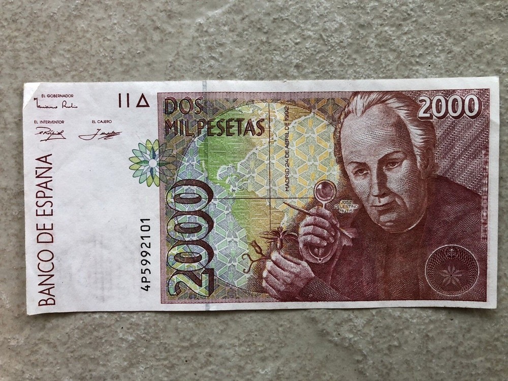 Banco De Espana 2000 Dos Milpesetas