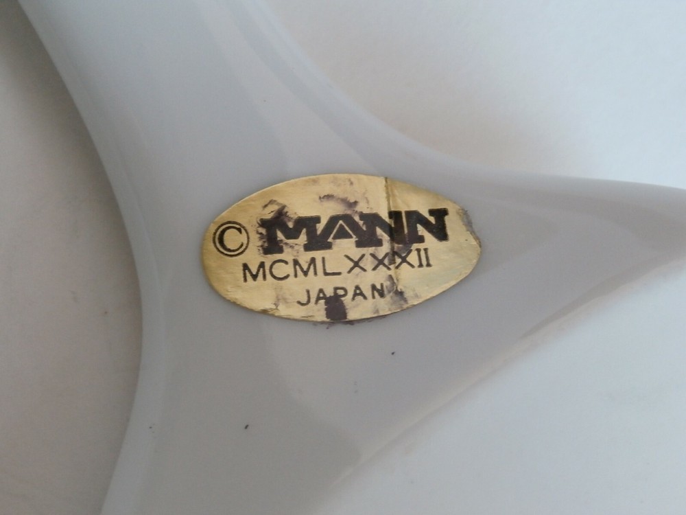 Vintage 1983 Mann Cake Pie Server w/Original Label Japan Floral Pattern