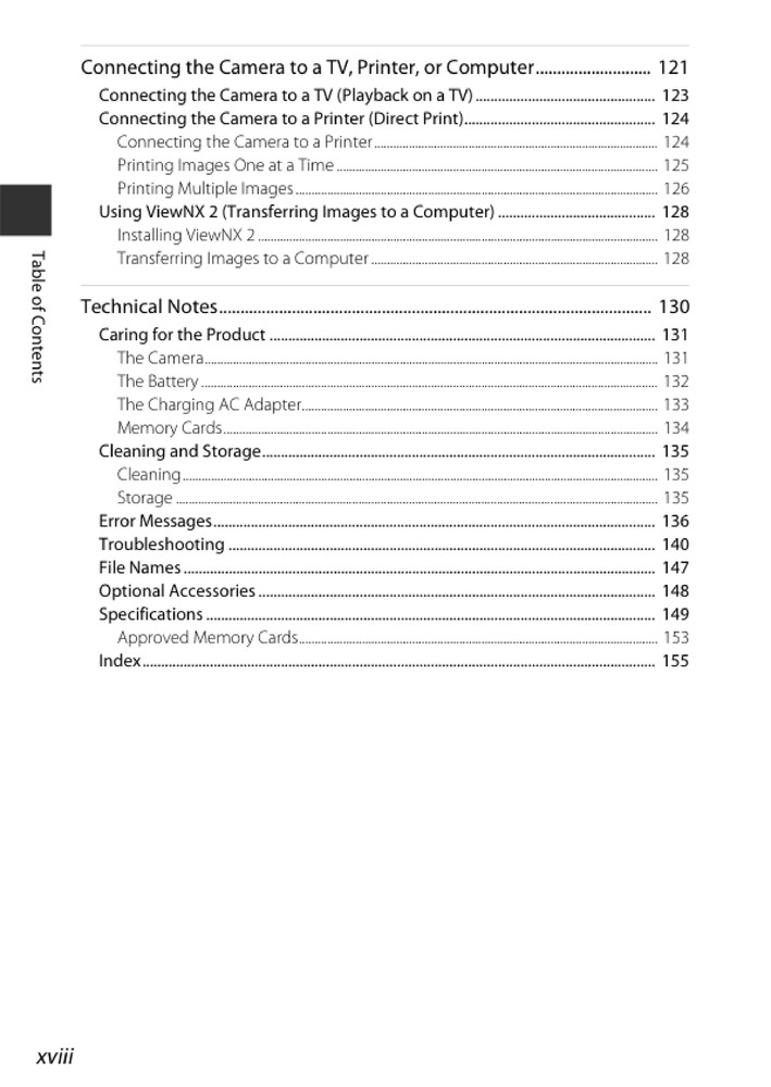 Nikon CoolPix S7000 — User Reference Manual — 1/2 Size 5.5" x 8.5" Small Compact