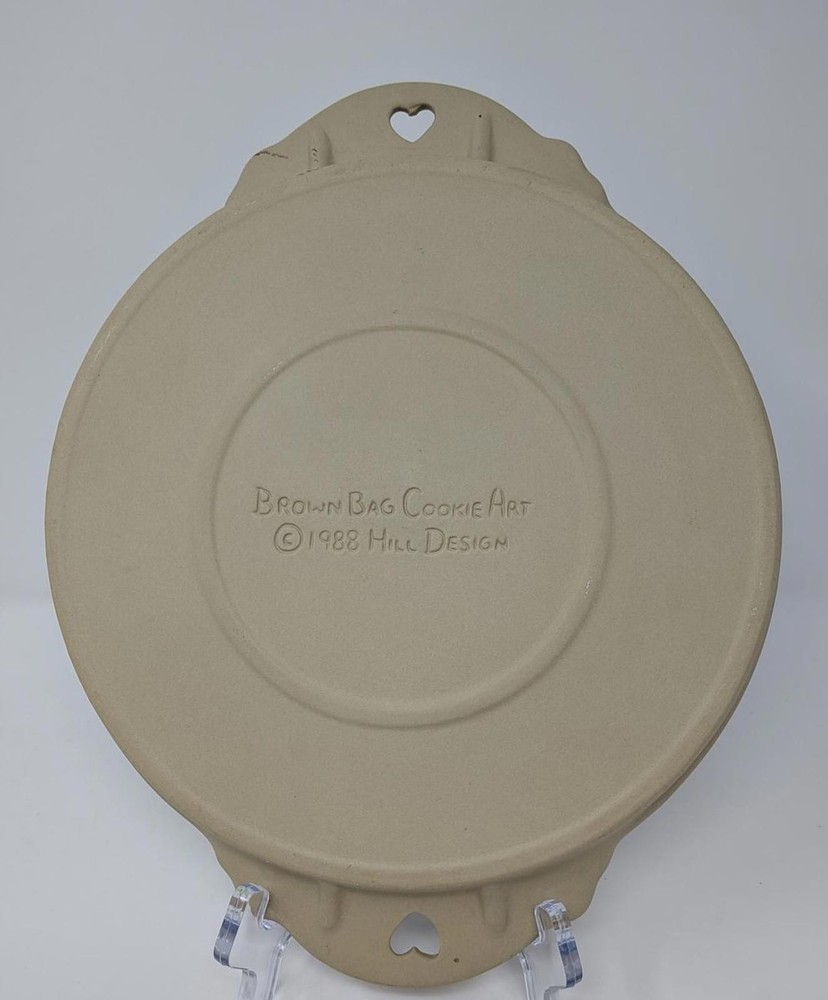 Brown Bag Cookie Art Heart Pattern Shortbread Mold