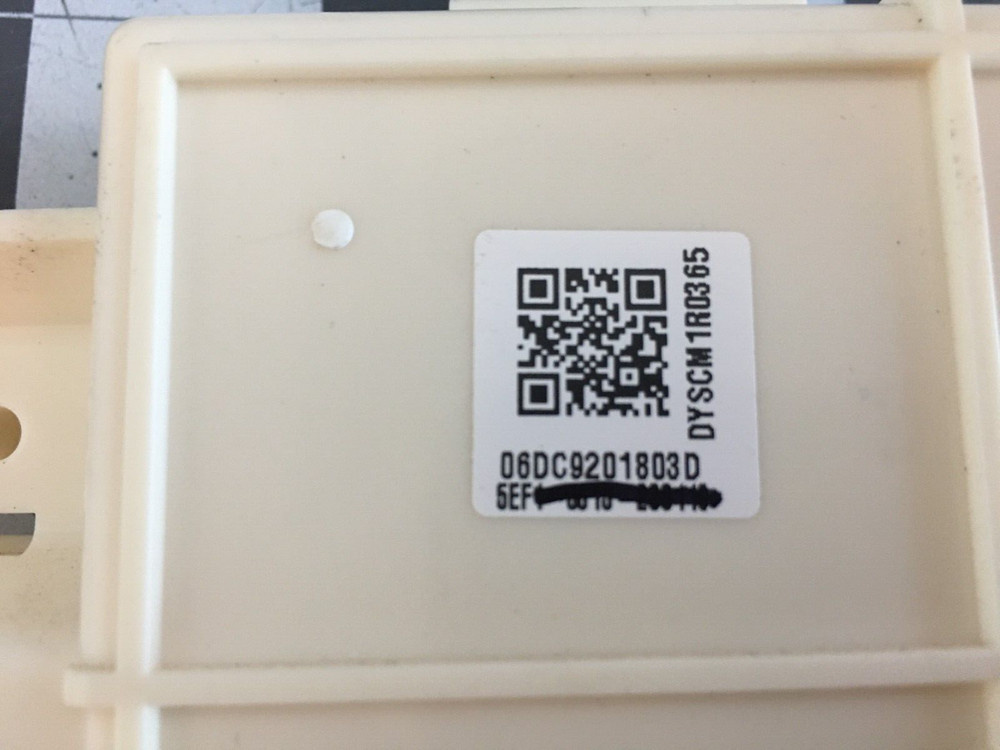 Samsung Washer Main Control Board P# DC92-01803D