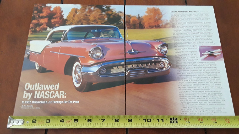 1957 OLDSMOBILE 88 J-2  ORIGINAL 2005 ARTICLE
