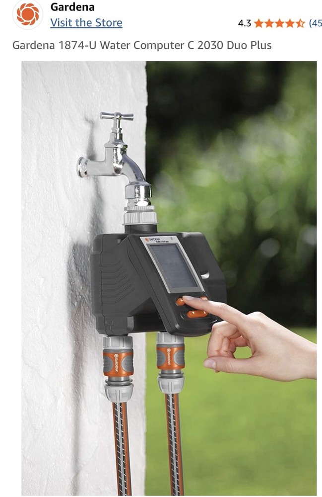 Gardena MultiControl Duo Plus Water Programmer -Model 1874
