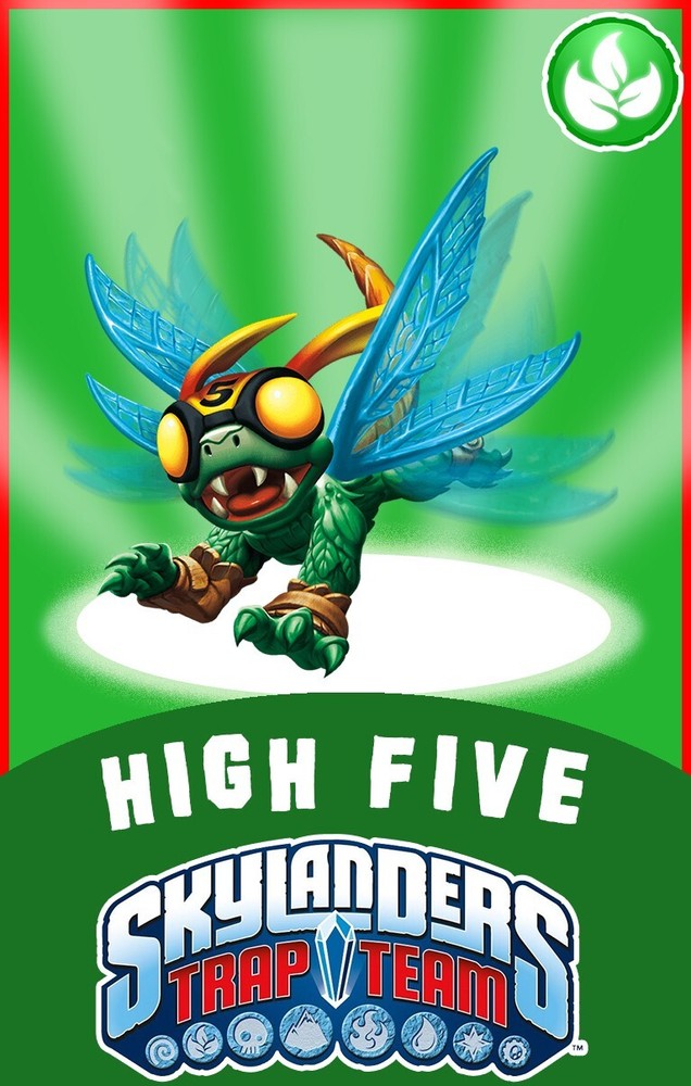 Skylanders Trap Team High Five NFC Card