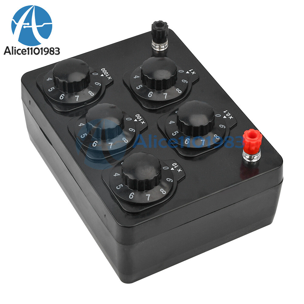 0-9999.9 Ohm Variable Resistance Box Decade Resistor For Physical Resistance