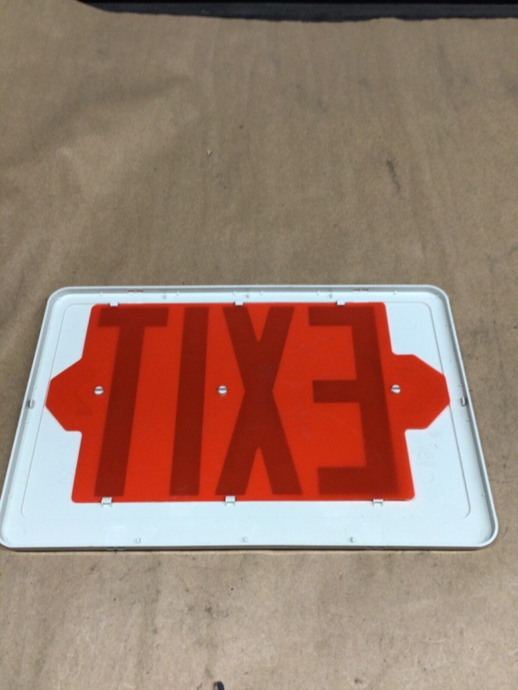 EXIT Sign ALL PRO *Replacement Lens ONLY* #4005F266