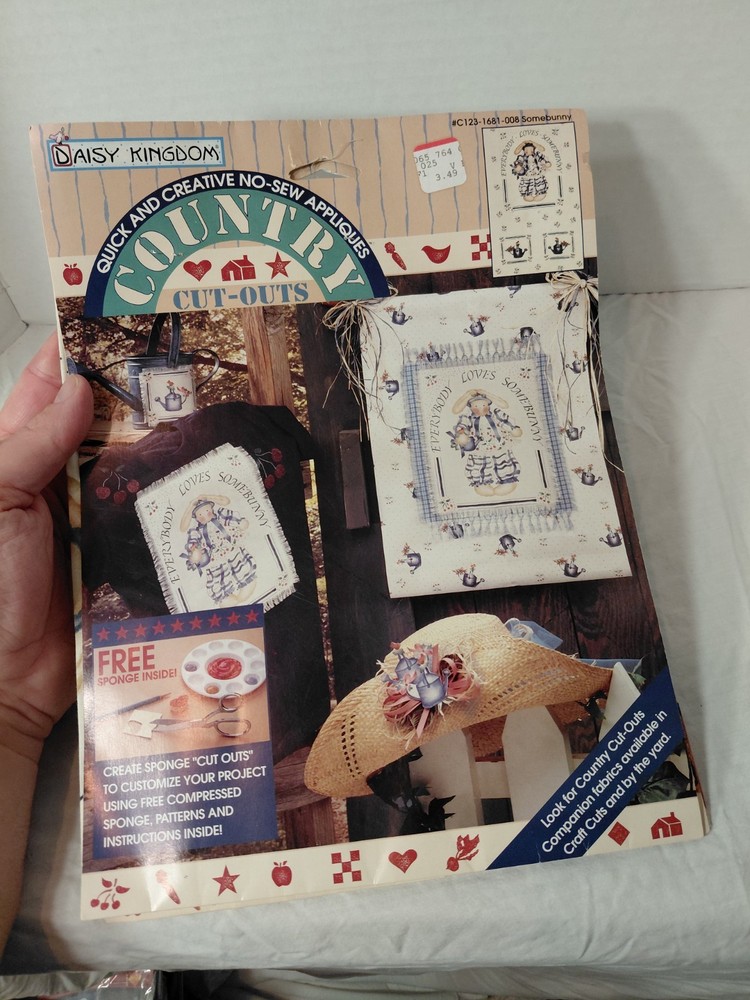 Daisy Kingdom "Somebunny" No Sew Applique Panel