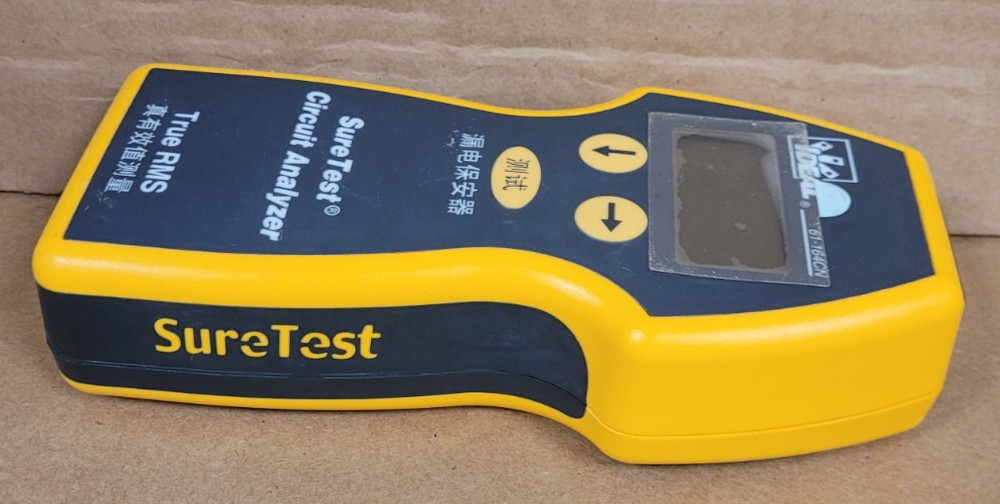 IDEAL 61-164CN SURETEST CIRCUIT ANALYZER RMS (UNTESTED)