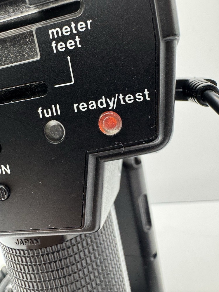 Sunpak Auto 622 Pro System Flash w/ Handle & Cord SH-1 Tested Working