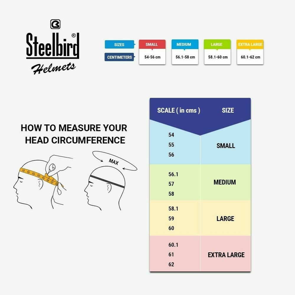 SBH-21 Wiz Dashing Black Full Face With Plain Visor L Size 600mm @US