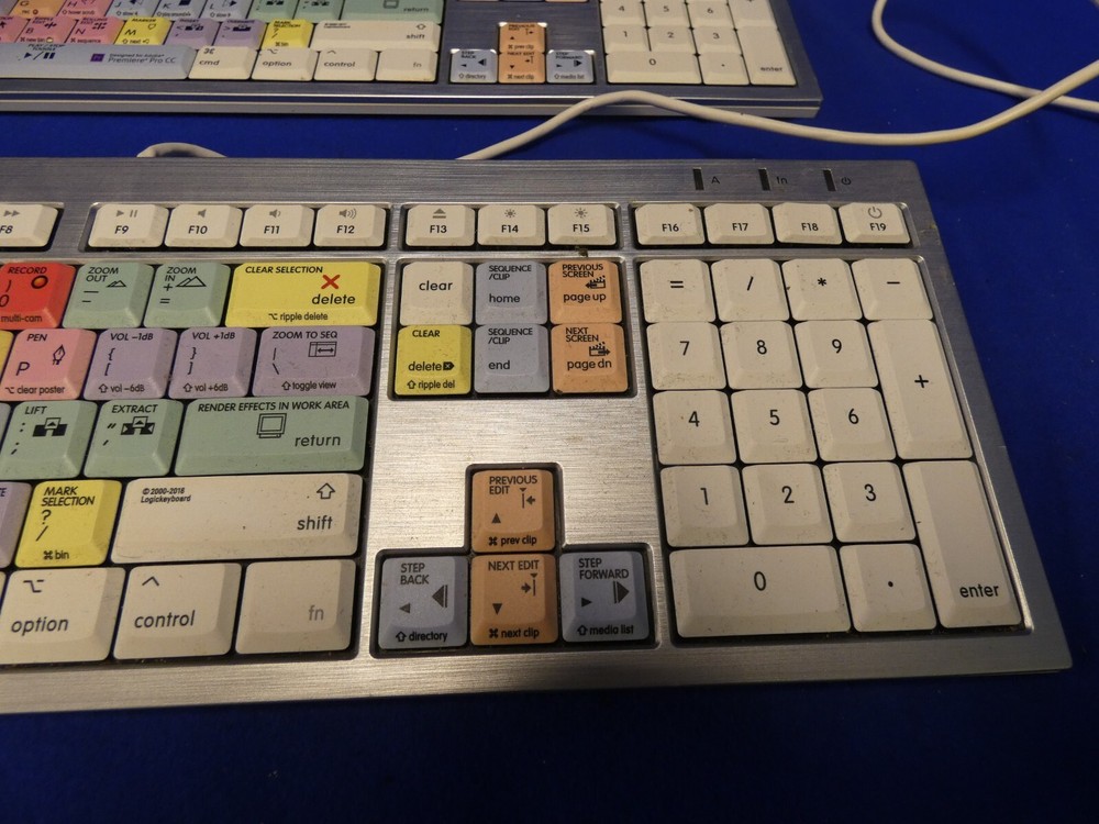 Logic Keyboard Model ESK-7599 w/USB Connection QTY 2, Working