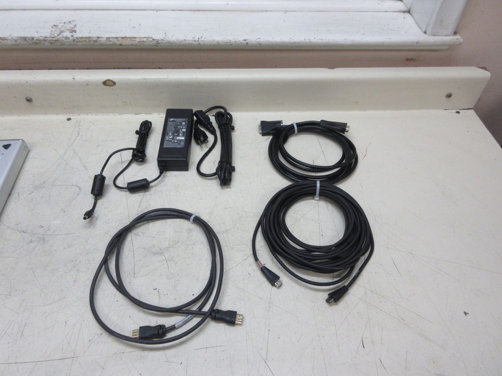 Polycom RealPresence Group 500 EagleEye MPTZ-10 Video Conference System w Cables