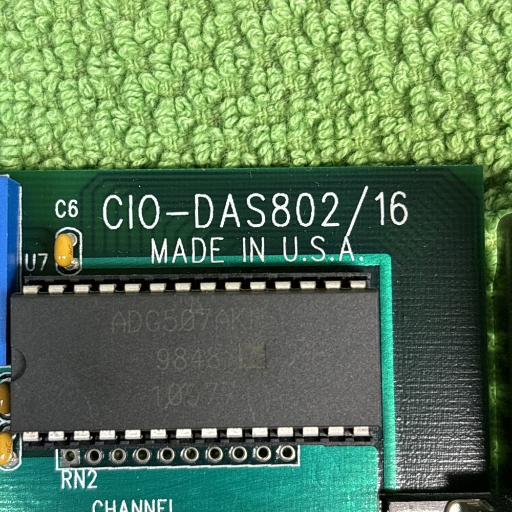ComputerBoards, Inc CIO-DAS802/16 Data Acquisition ISA Card