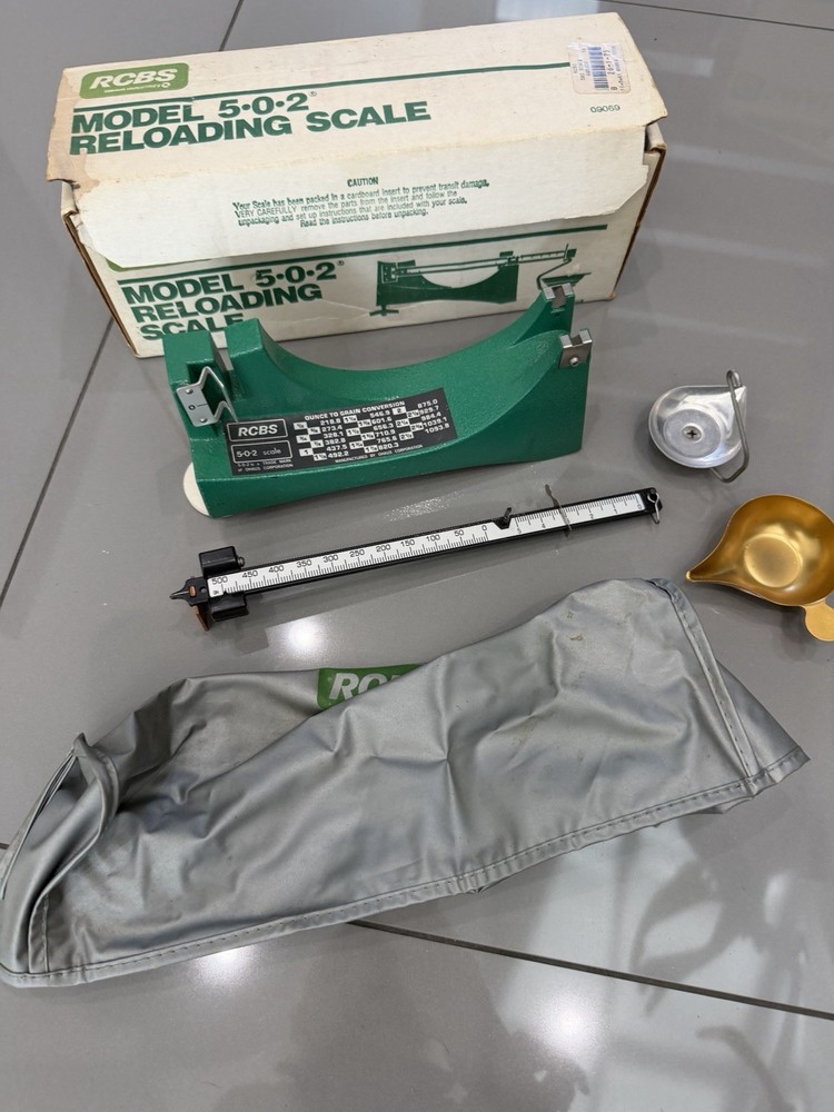 RCBS 5-0-2 Scale Reloading Powder Model 502