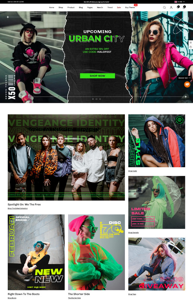 Hola - Multipurpose Shopify Theme | Responsive eCommerce Template | Optimized