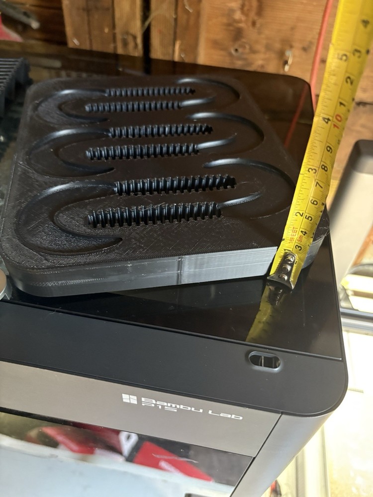 Large Grub Fishing Mold