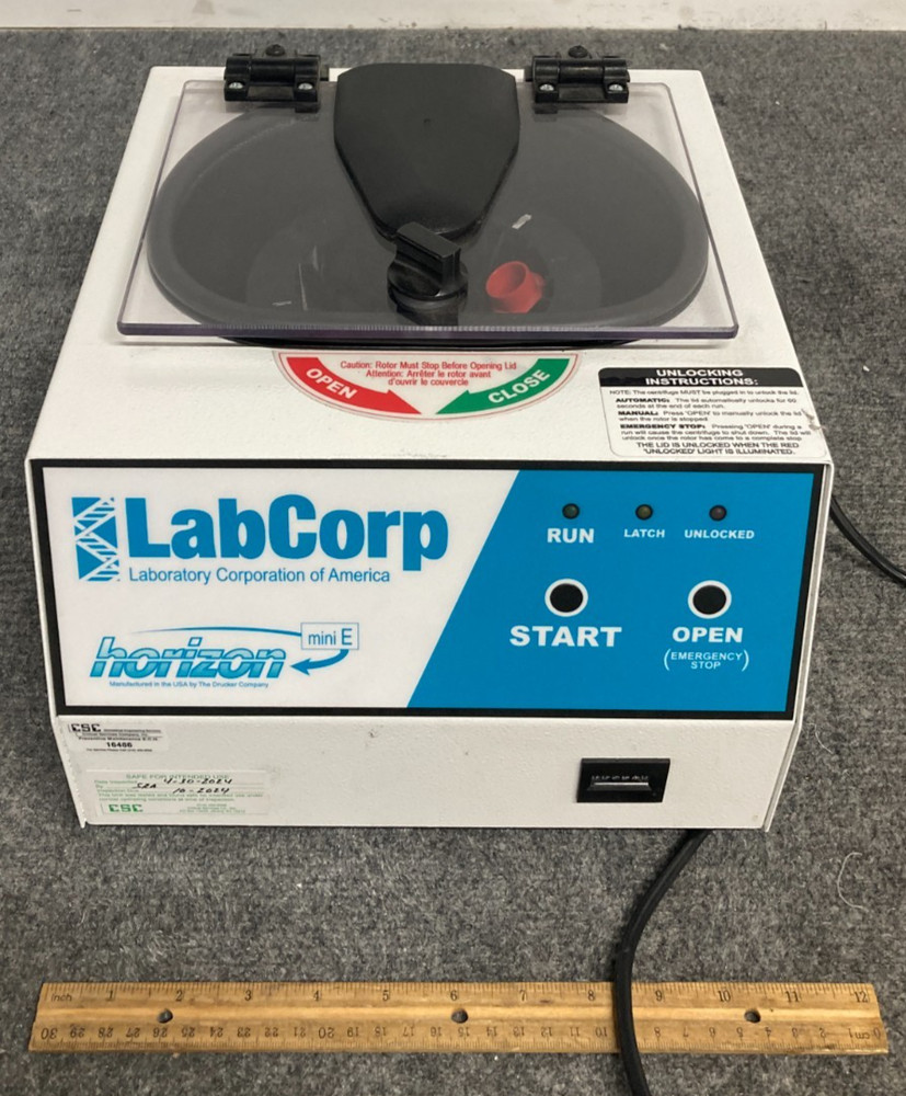 Horizon Seperation Horizontal Mini E 642E LabCorp w/ Power Cord