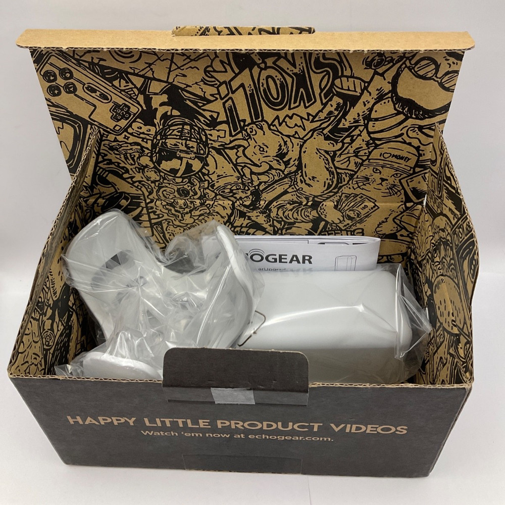 Outlet Hanger, White, for Echo Dot (4th generation)