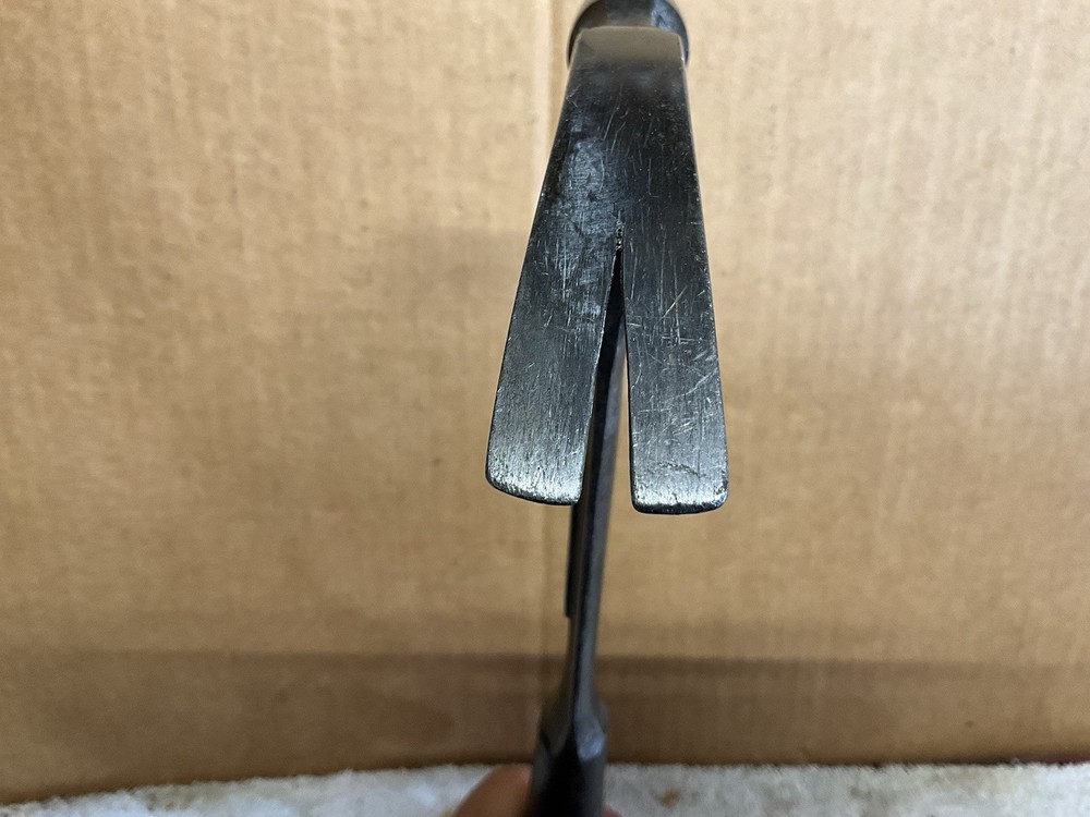 Vintage Craftsman Leather Handle Claw Hammer