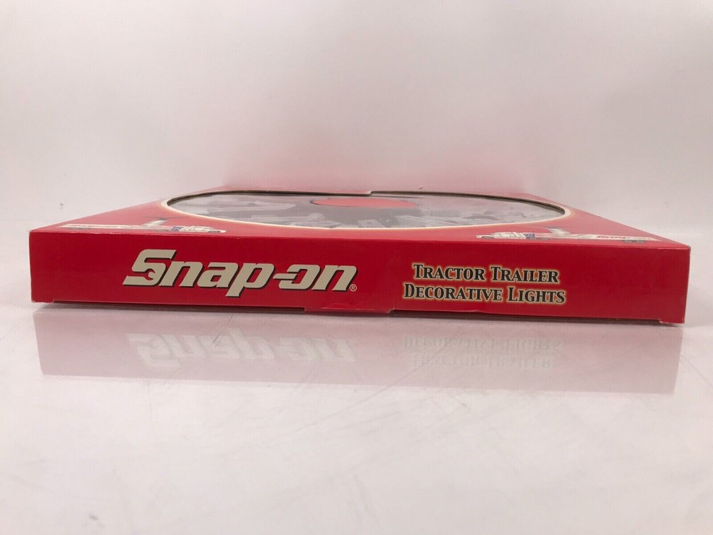 New Snap-On Tools TRACTOR TRAILERS Holiday Christmas Lights String 2002 RARE