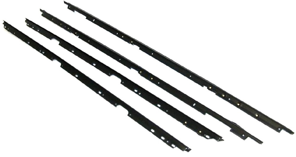 1982-1992 Chevrolet Camaro inner & outer belt line molding, window sweep seals